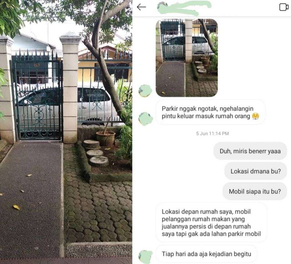 10 Foto Kocak Mobil Parkir Sembarangan, Garasi Pribadi?