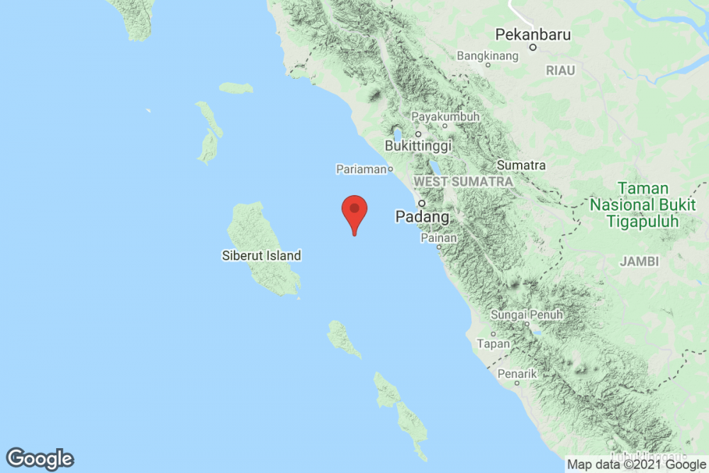 [Breaking] Bmkg: Gempa Bumi M 4.6 Di Padang