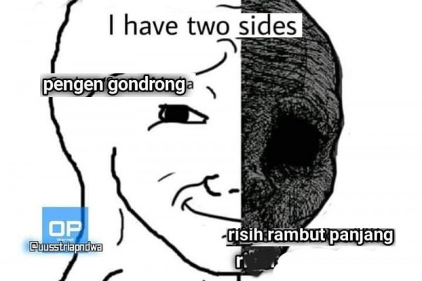 10 Meme 2 Sisi Sifat Manusia Ini Bikin Bingung