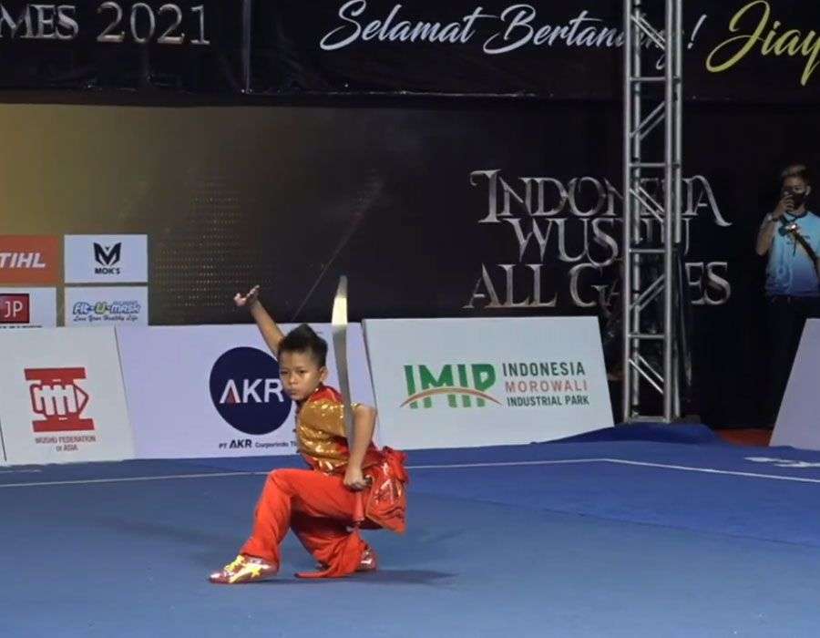 11 Potret Atlet Wushu Bali Di Hari Pertama Indonesia Wushu