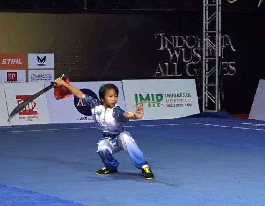 11 Potret Atlet Wushu Bali Di Hari Pertama Indonesia Wushu