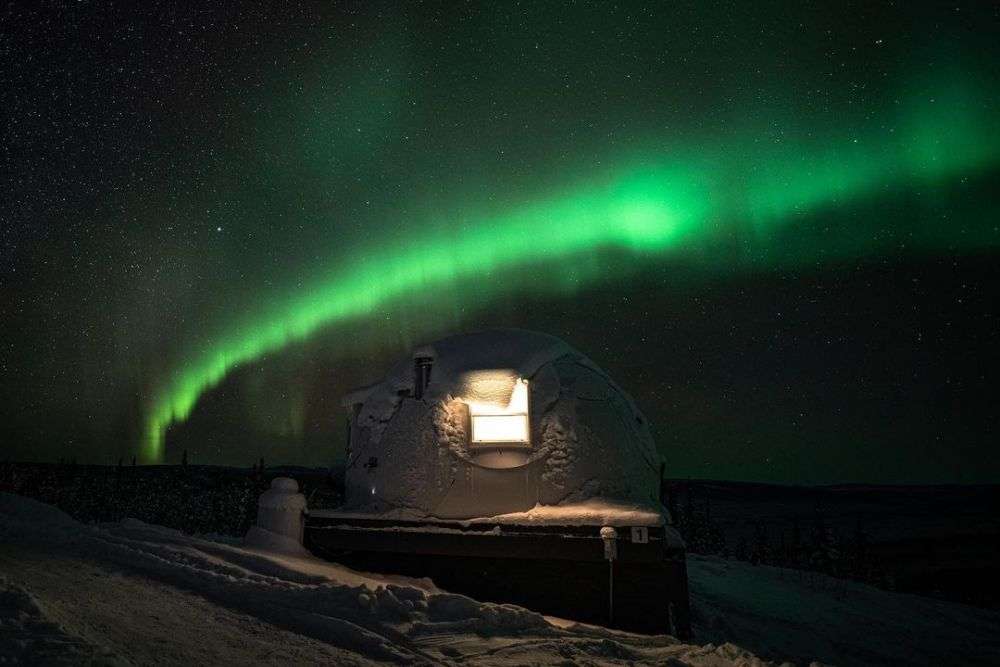 Igloo Alaska башня