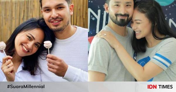 9 Potret Romantis Pasangan Artis Yang Tinggal Di Luar Negeri