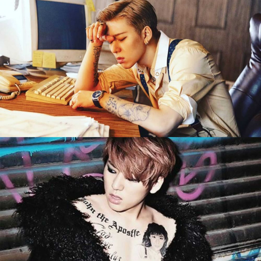 Idol KPop yang Memiliki Banyak Tato