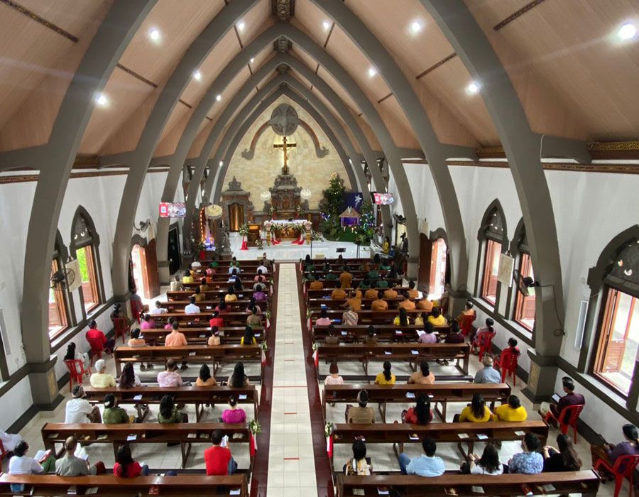 Sejarah Gereja Paroki Roh Kudus Babakan di Canggu