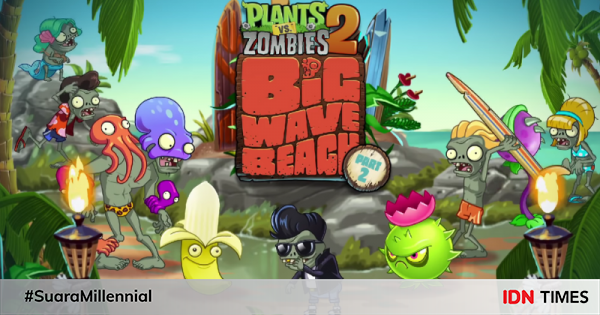 Karakter Plants Vs Zombies 2, Terinspirasi Dari Bunga Asli