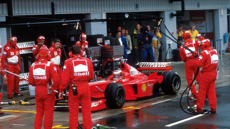 F1 GP Inggris 1998, Saat Michael Schumacher Menang Balapan di Pit Lane