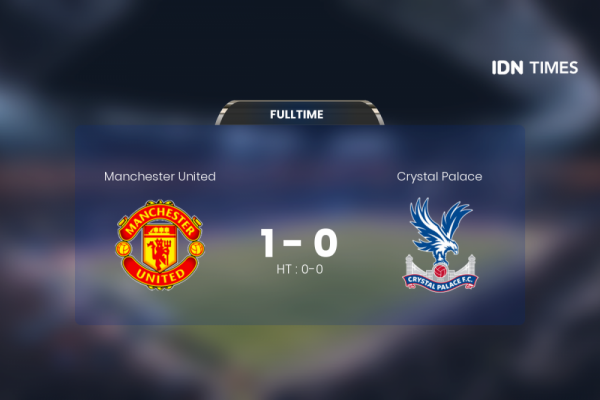 Secara Dramatis, Manchester United Akhirnya Tumbangkan Crystal Palace 1-0