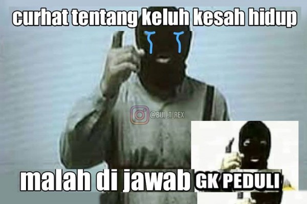 10 Meme Gak Peduli Urusan Orang Ini Bikin Bengek!