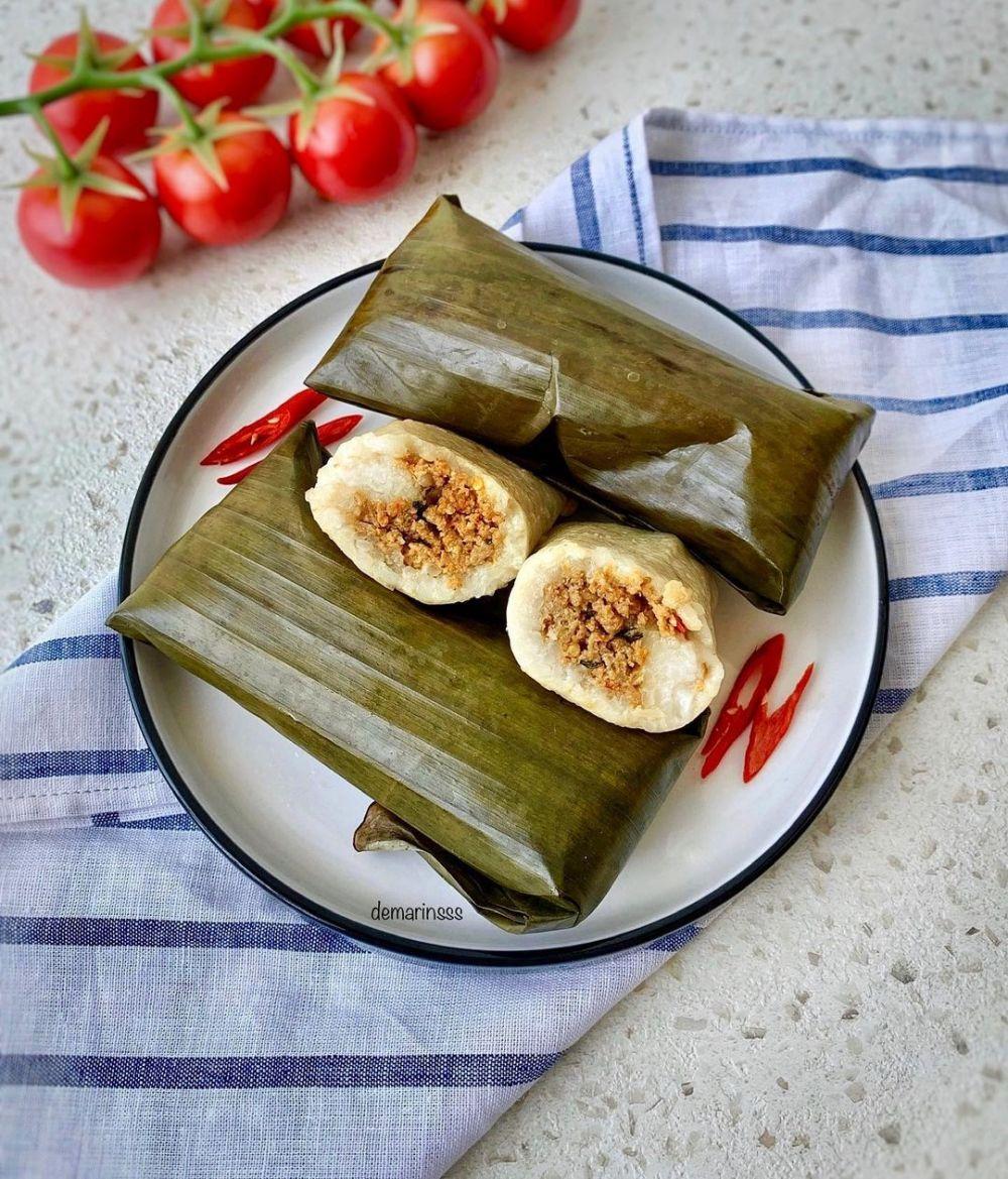 Makanan Tradisional Arem-arem, Kudapan Gurih Pengganti Nasi 