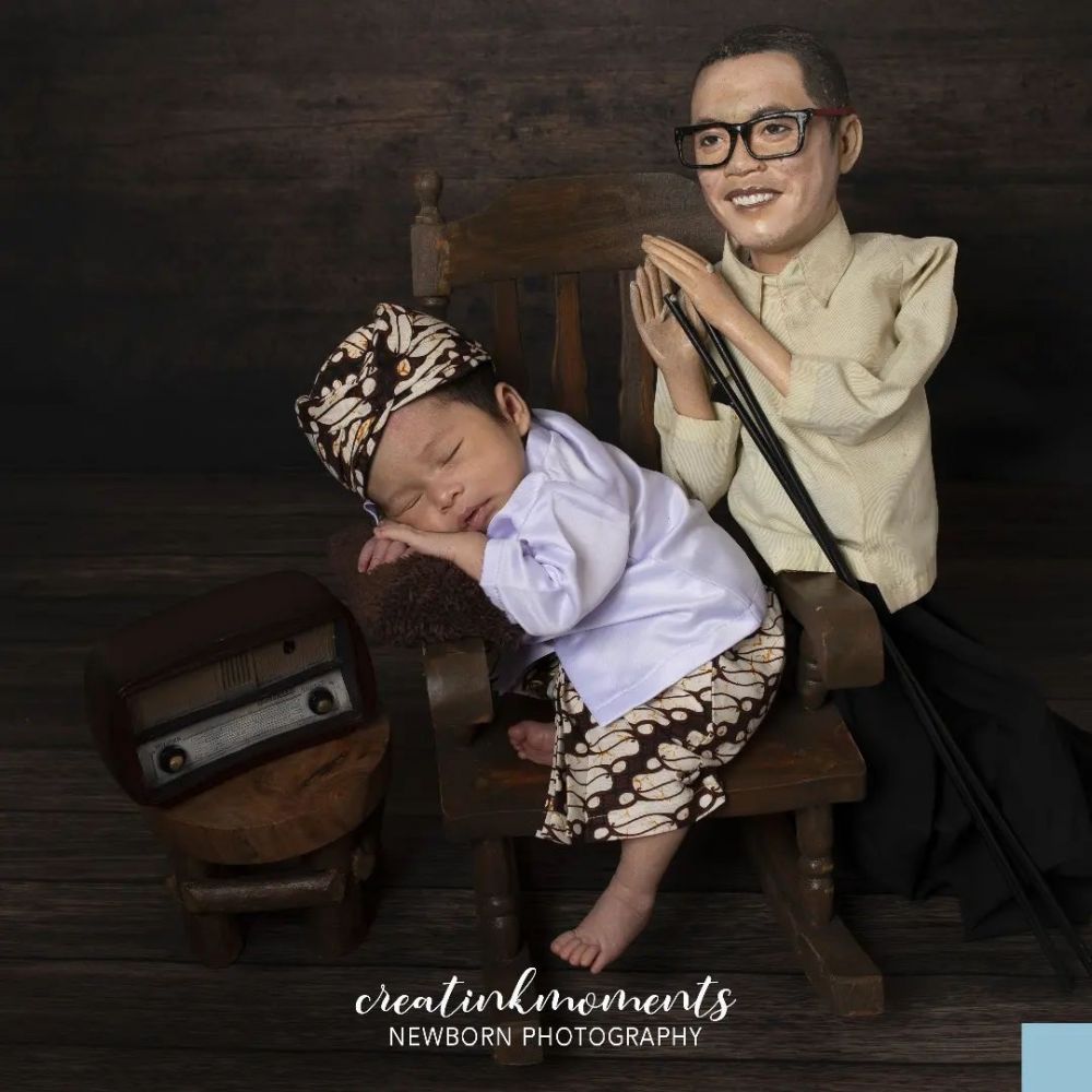 10 Photoshoot Baby Adzam, Anak Sule dan Natalie, yang Gemas Abis 