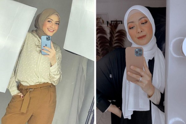 9 Potret Gaya Mirror Selfie ala Richa Iskak, Bisa Jadi Inspirasi Pose!