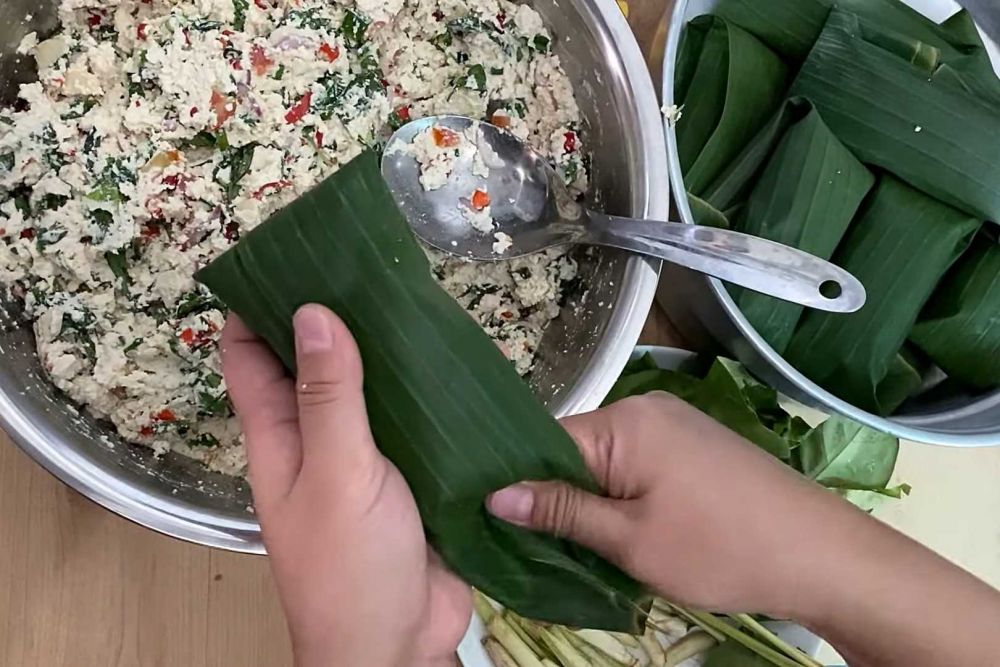 Resep Pepes Tahu Kemangi Menu Makan Siang Enak Hari Ini