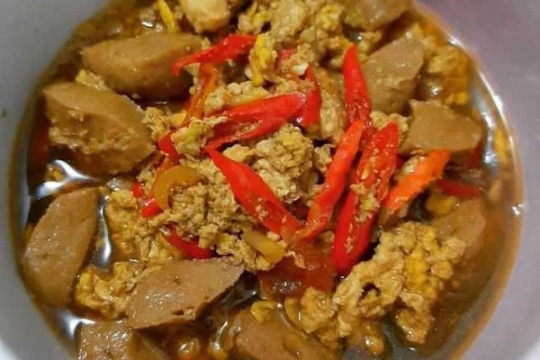 Resep Orak-Arik Telur Bakso Pedas yang Bikin Lidah Bergoyang