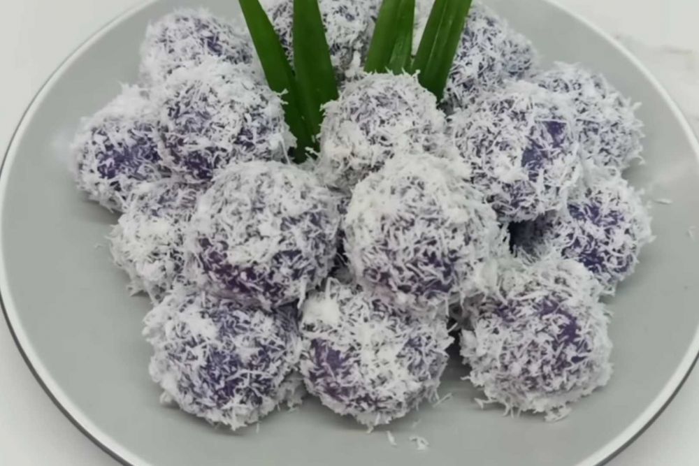 Resep Klepon Ubi Ungu