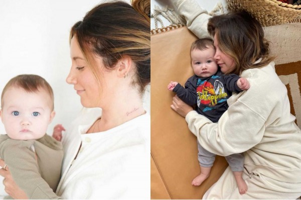 Sudah Jadi Ibu, 10 Momen Kebahagiaan Ashley Tisdale Mengasuh Anak