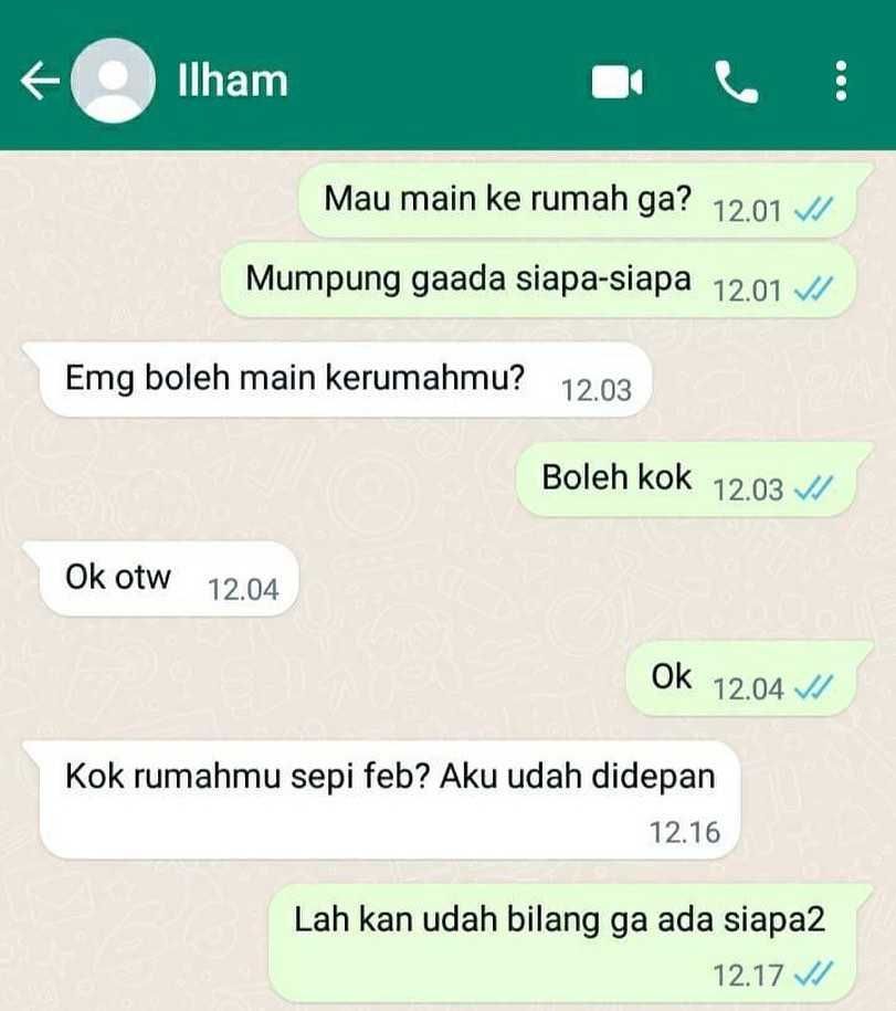 10 Chat yang Endingnya Plot Twist, Bikin Ngakak Abis!