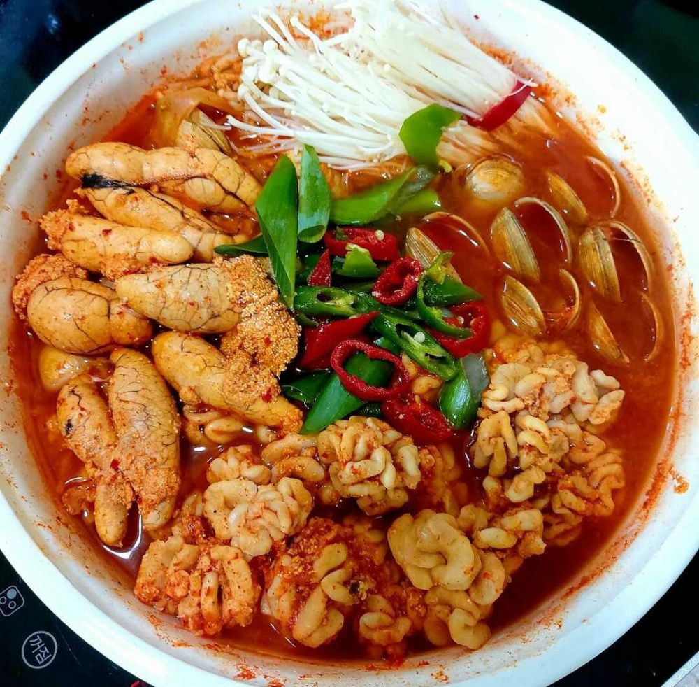 Корейские морепродукты