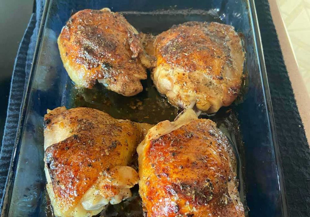 Resep Garlic Brown Sugar Chicken Thighs