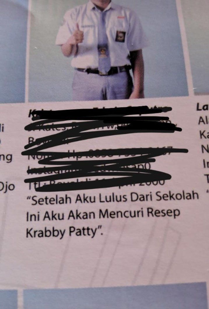 11 Quotes Di Buku Tahunan Pelajar SMA Ini Kocak Parah!