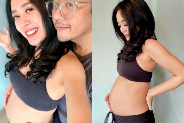 10 Potret Dea Ananda Pamer Baby Bump Anak Pertama, Menanti 12 Tahun!