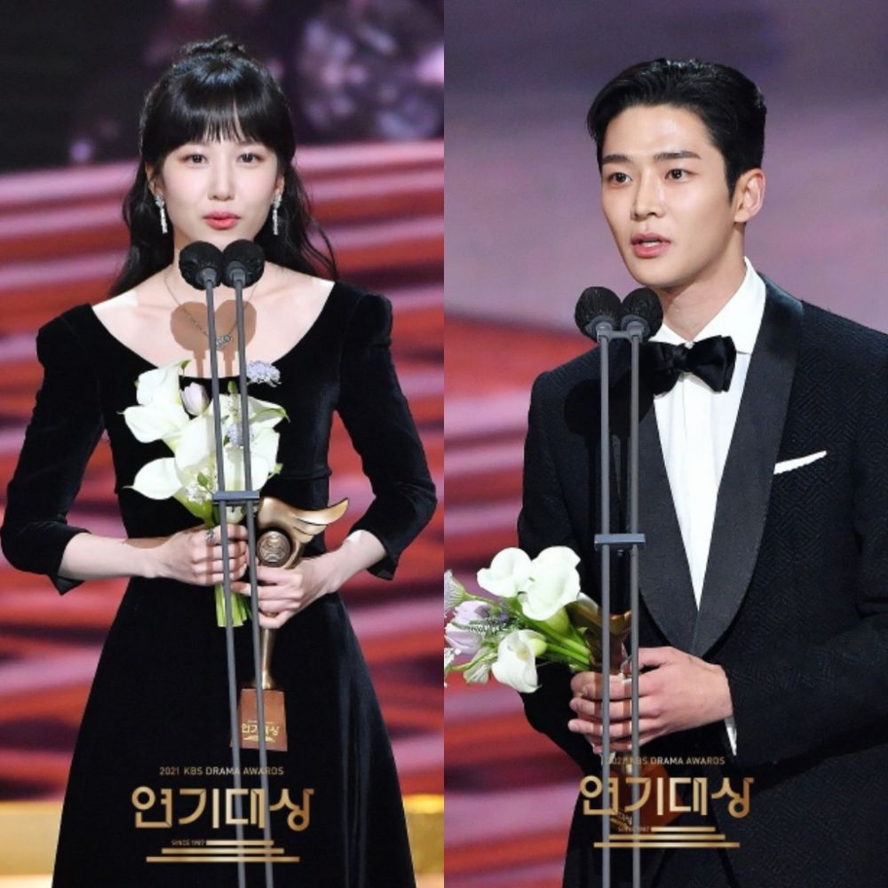 Best Couple Award - Team The King's Affection (2021 KBS Drama Awards) I  KBS WORLD TV 211231 