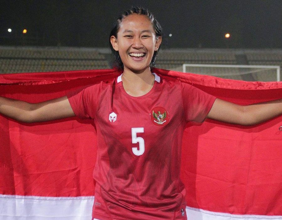 10 Potret Skuad Timnas Putri Indonesia di Piala Asia Wanita 2022