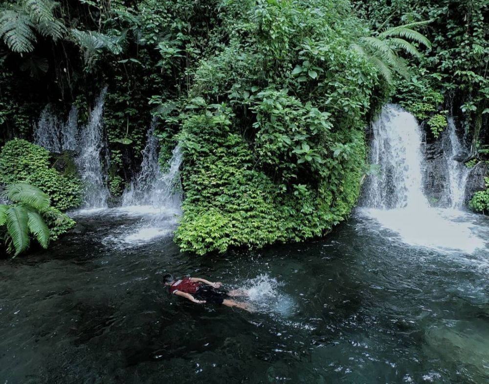 Information about Sumber Pitu Malang Waterfall: Location, Route, and Tips