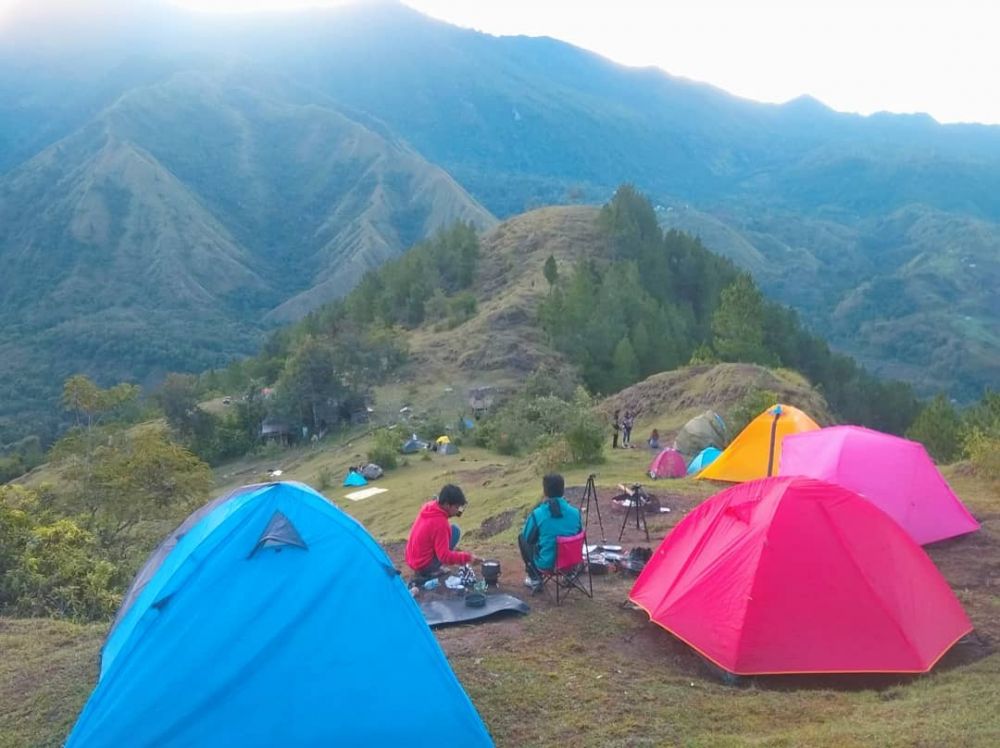 9 Pesona Mendatte Park, Jadi Spot Camping Hits di Kabupaten Enrekang