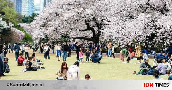 10 Wisata Melihat Bunga Sakura Di Tokyo Jepang, Romantis!