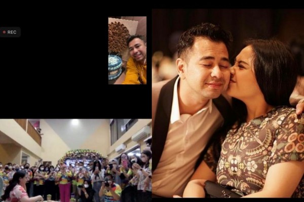 Potret 'PNS' Beri Kejutan Ulang Tahun Raffi Ahmad Dan Nagita