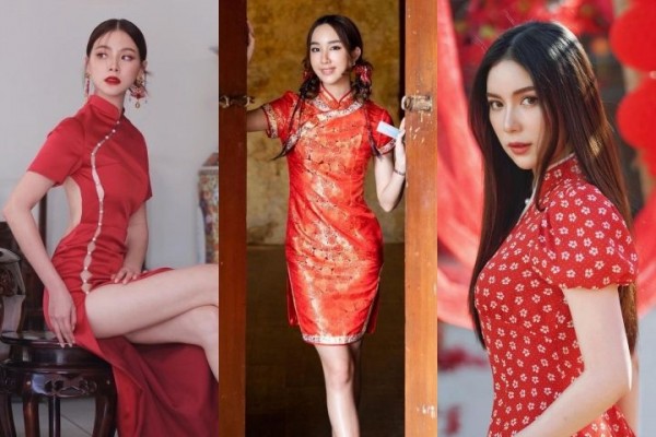 Ide Outfit Imlek 13 Potret Artis Pakai Baju Cheongsam 