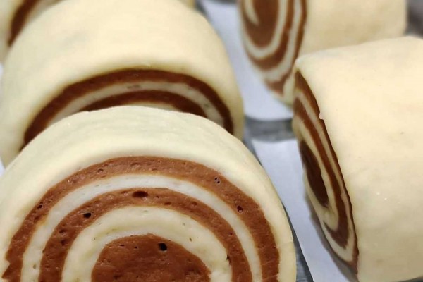 Resep Roti Kukus Mantou Spiral, Camilan Enak Pengganjal Perut