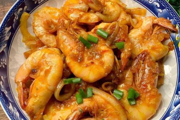 Resep Udang Rumahan Ala Bumbu Kunyit