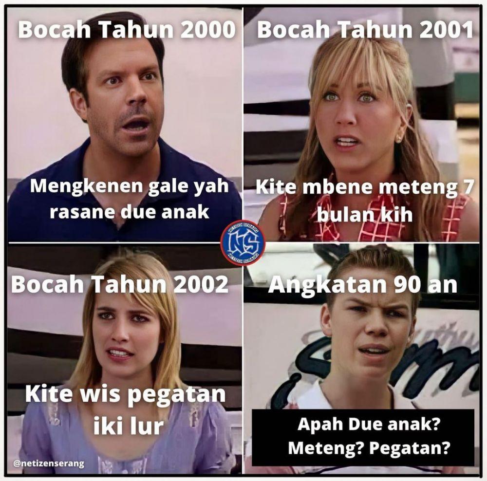 Bikin Ngakak, 12 Meme Kocak Berbahasa Jawa Serang Relate Banget ya