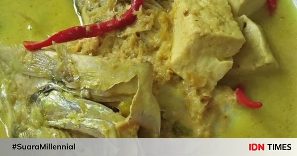 Resep Gulai Pangek Masin Khas Padang