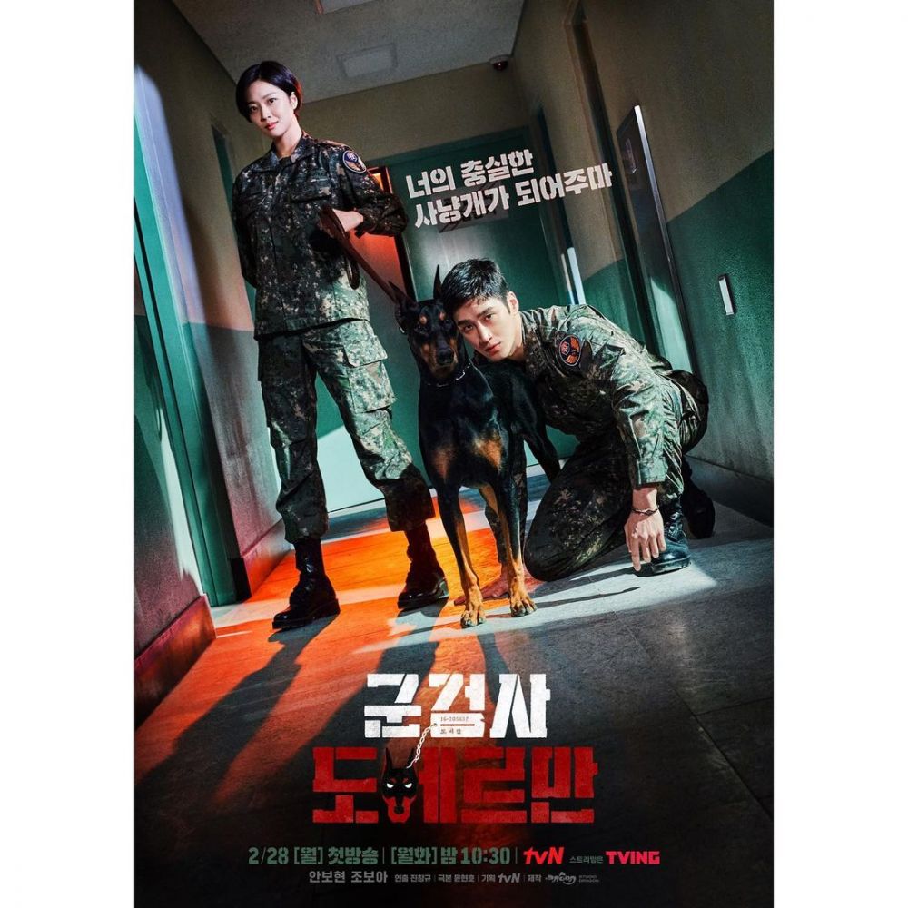 9 Potret Pasangan di Drama Korea Berbalut Seragam Aparat