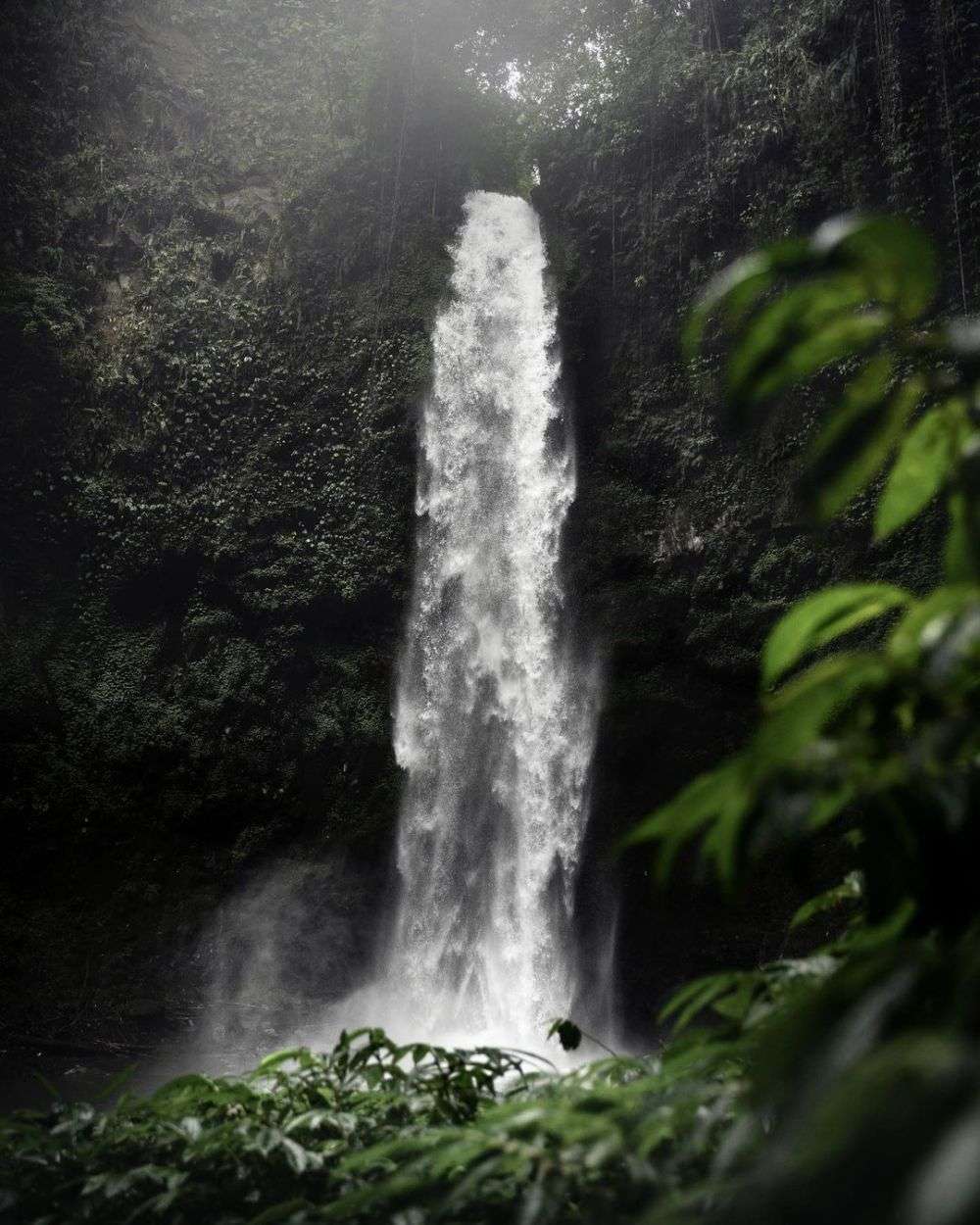 Nungnung Waterfall высота