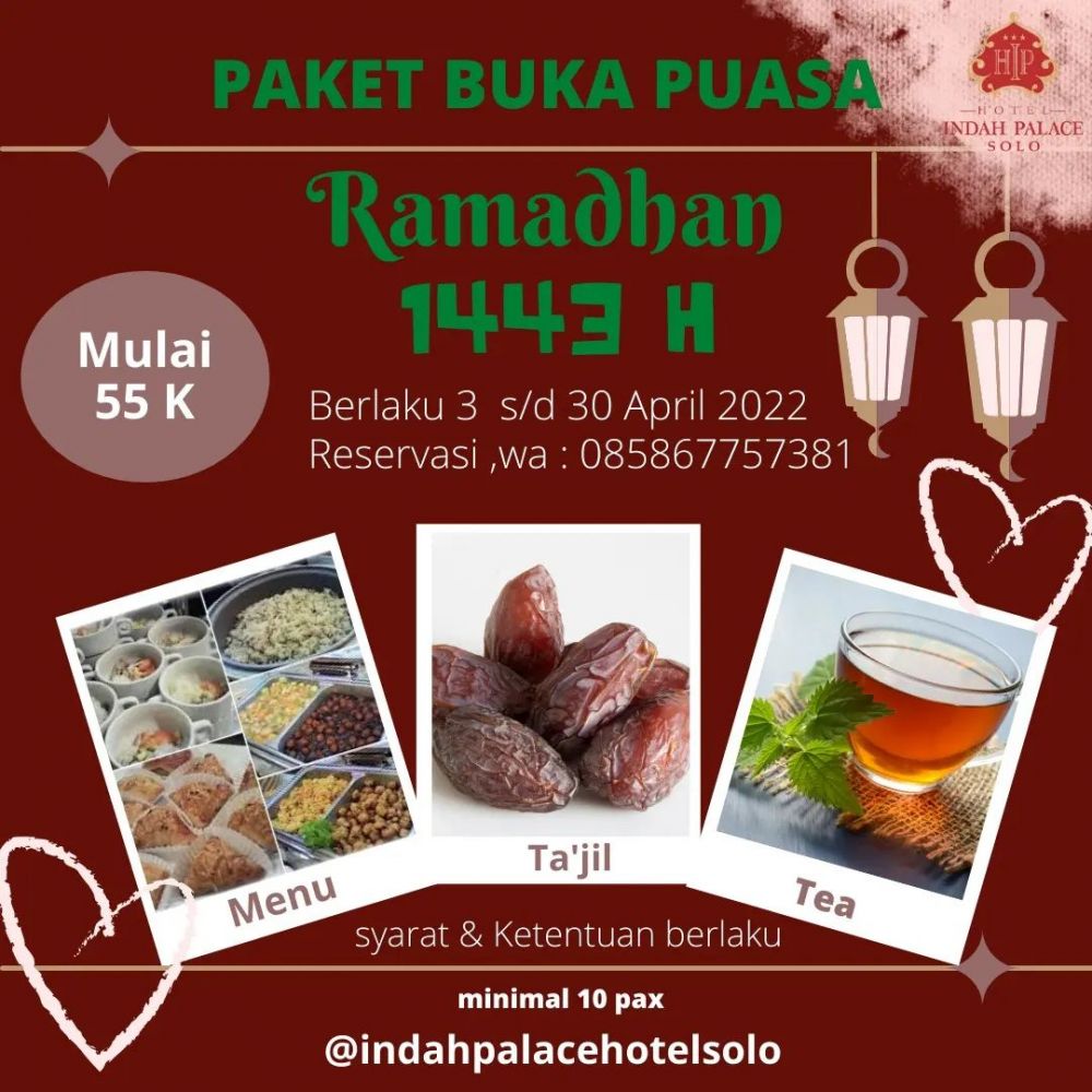 10 Promo Buka Puasa Di Hotel Solo Harga Mulai Rp35 Ribuan