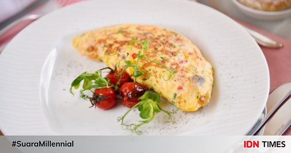 Resep Mudah Omelet Kornet Keju Menu Praktis Buat Sarapan