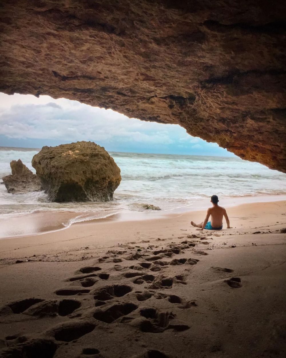 Private beach. Секретный пляж Бали в пещере. Tegal Wangi Beach – Sunset Cave. Gargen.
