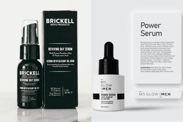10 Rekomendasi Serum Wajah Pria, Atasi Berbagai Masalah!
