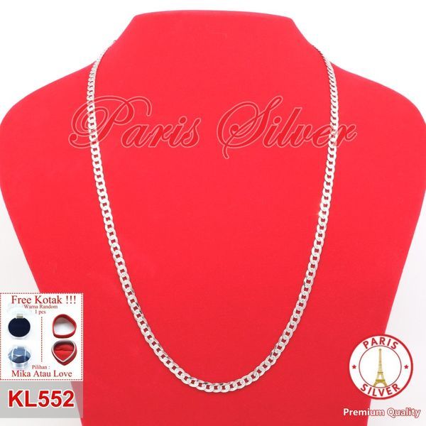 10 Kalung Emas Putih Untuk Pria Yang Recommended