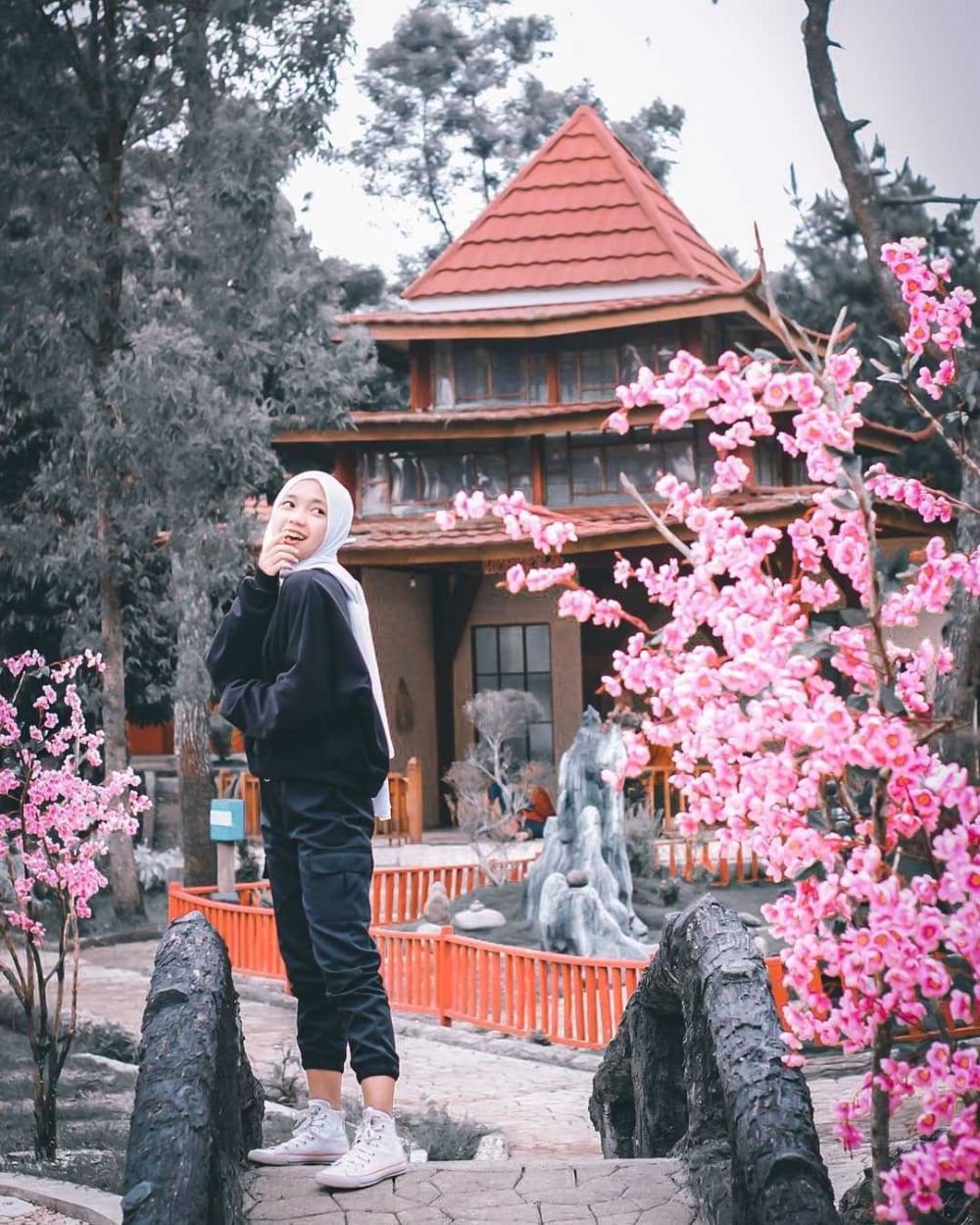 9 Portraits of Exciting Sakura Hills Tawangmangu Tourism, Japanese-Style Rides