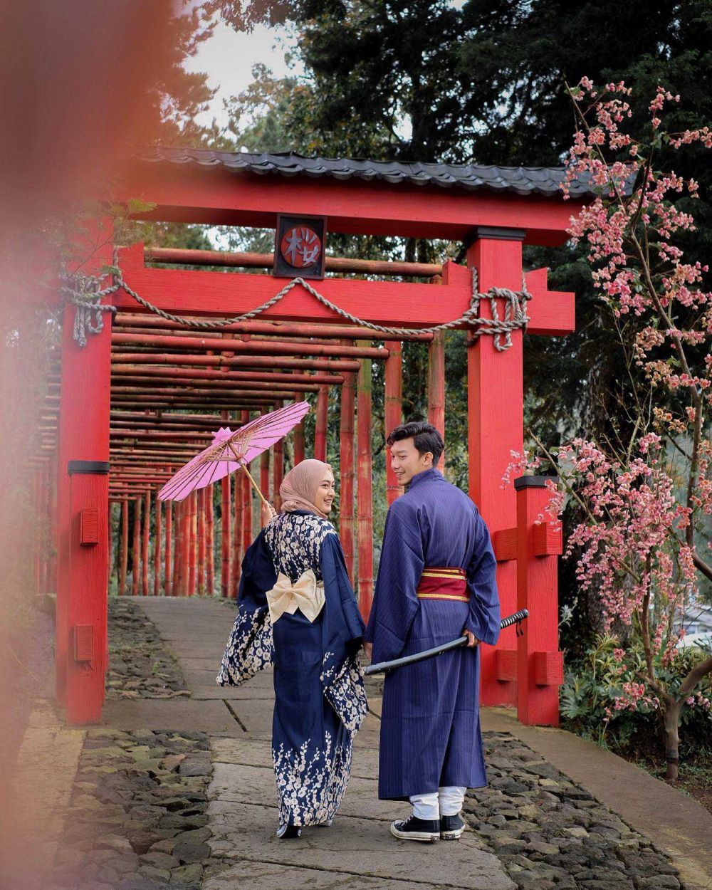 9 Portraits of Exciting Sakura Hills Tawangmangu Tourism, Japanese-Style Rides