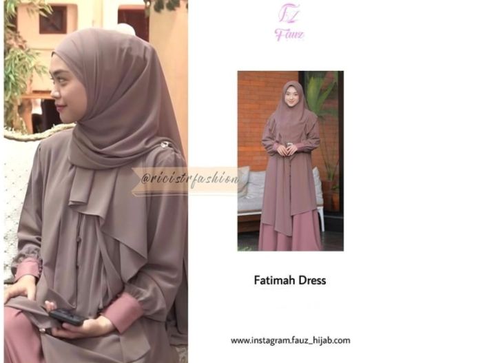 10 Harga Fashion Item Baju Gamis Ria Ricis, Tak Melulu Mahal!