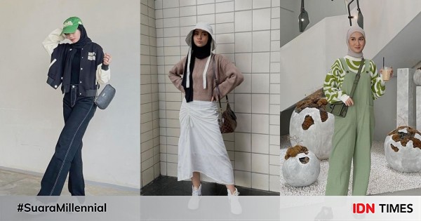 10 Inspirasi OOTD Hijab untuk Nonton Konser