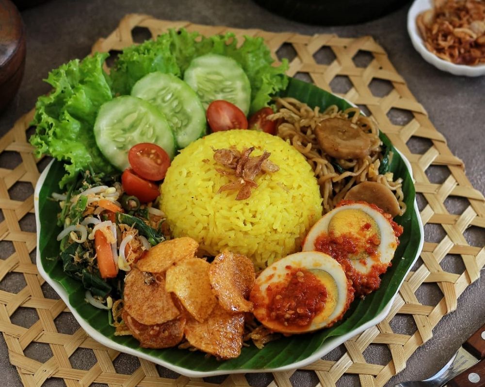 Resep dan Tips Masak Nasi Kuning untuk Tumpeng Syukuran HUT RI