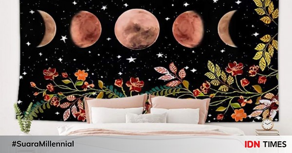 9 Ide Dekorasi Ruangan Bertema Bulan