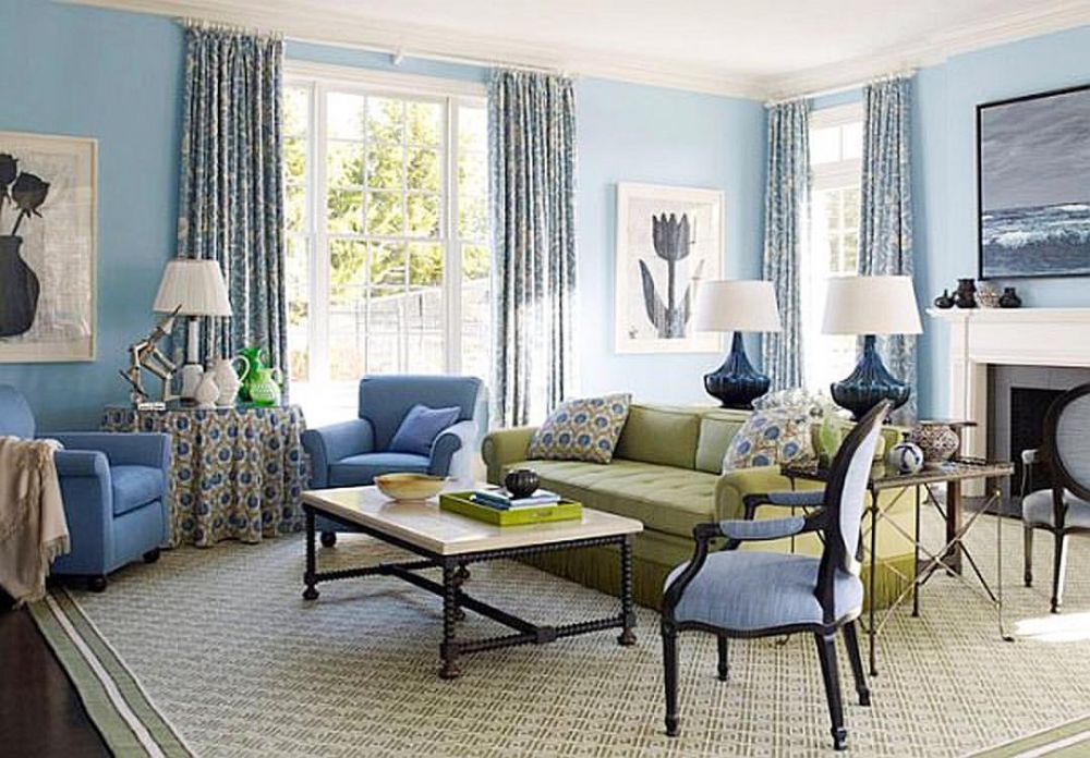 12 Ide Penggunaan Warna Light Blue pada Interior Rumah
